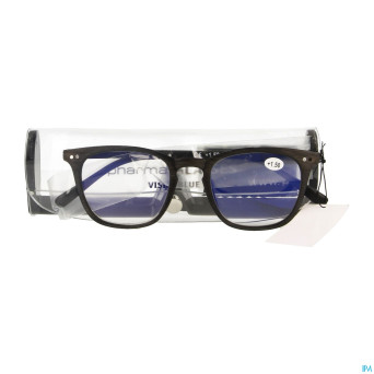 Pharmaglasses visionblue pc02 lun.lect.+1.50 brown