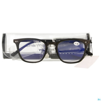 Pharmaglasses visionblue pc02 lun.lect.+1.50 brown