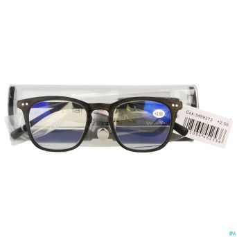 Pharmaglasses visionblue pc02 lun.lect.+2.50 brown