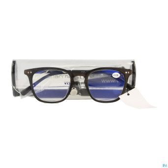 Pharmaglasses visionblue pc02 lun.lect.+3.00 brown