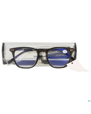 Pharmaglasses visionblue pc02 lun.lect.+3.00 brown