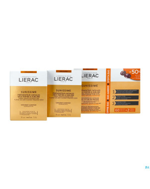 Lierac sunissime duo bronzage    blister caps 2x30