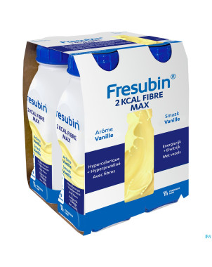 Fresubin 2kcal fibre max drink vanille  fl 4x300ml