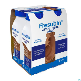 Fresubin 2kcal fibre max drink chocolat fl 4x300ml