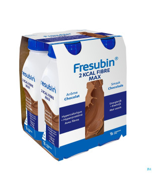 Fresubin 2kcal fibre max drink chocolat fl 4x300ml