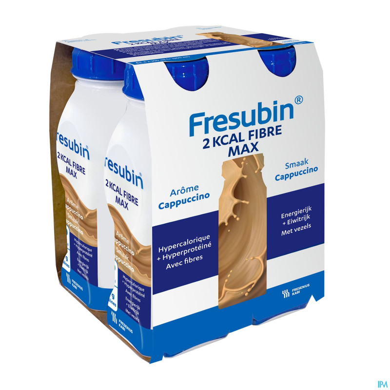 Fresubin 2kcal fibre max drink cappuccino  4x300ml