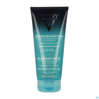 Vichy ideal body douche gel-huile 2x200ml 1+1grat.