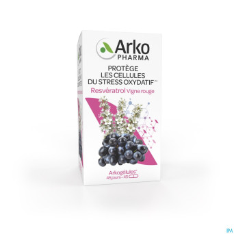 Arkogelules resveratrol    caps  45 rempl.3045283