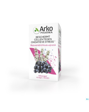Arkogelules resveratrol    caps  45 rempl.3045283