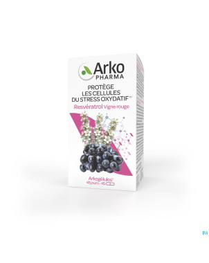 Arkogelules resveratrol    caps  45 rempl.3045283