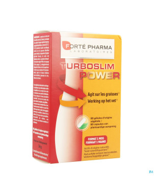 Turboslim power    caps  60