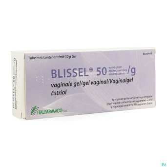 Blissel 50mcg/g gel vaginal  30g