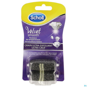 Scholl velvet smooth tm recharge diamant ultra