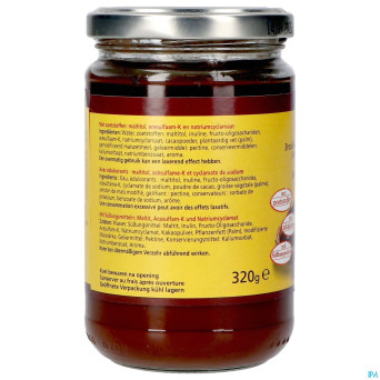 Prodia tartinade choco honingar. 320g 3807 revogan