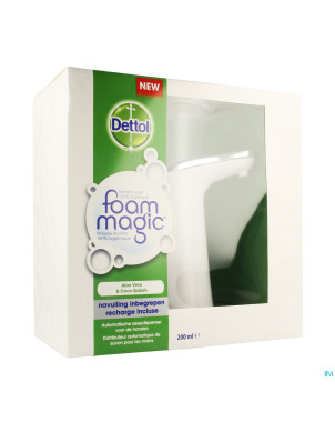 Dettol foam magic aloe vera/coco splash disp.200ml
