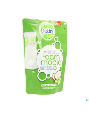 Dettol foam magic aloe vera/coco splash rech.200ml