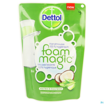 Dettol foam magic aloe vera/coco splash rech.200ml