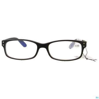 Pharmaglasses visionblue pc01 lun.lect.+2.00 black