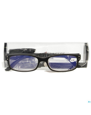 Pharmaglasses visionblue pc01 lun.lect.+2.50 black