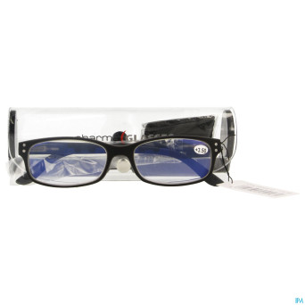 Pharmaglasses visionblue pc01 lun.lect.+3.50 black