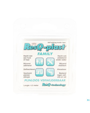 Resq-plast family 4,5mx25mm beige 1
