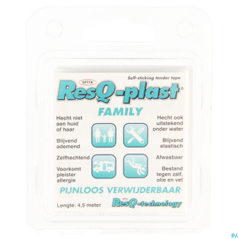 Resq-plast family 4,5mx25mm beige 1