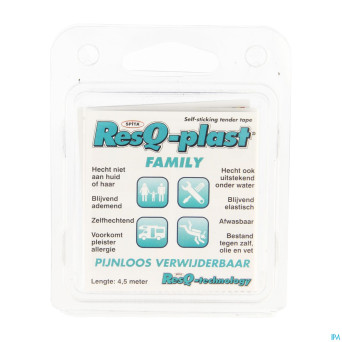 Resq-plast family 4,5mx25mm bleu  1