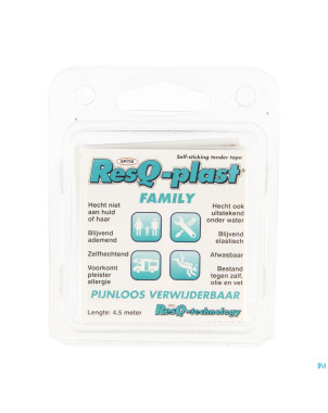 Resq-plast family 4,5mx25mm bleu  1