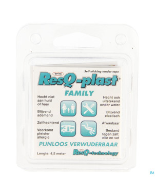 Resq-plast family 4,5mx25mm bleu  1