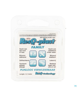 Resq-plast family 4,5mx25mm noir 1