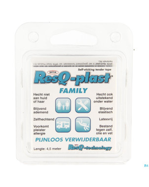 Resq-plast family 4,5mx25mm noir 1