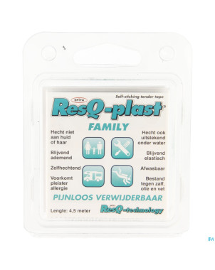 Resq-plast family 4,5mx25mm vert  1