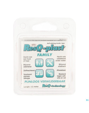 Resq-plast family 4,5mx25mm rose  1