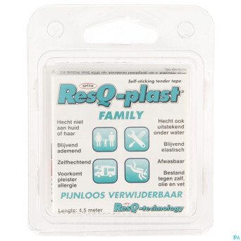 Resq-plast family 4,5mx25mm rose  1