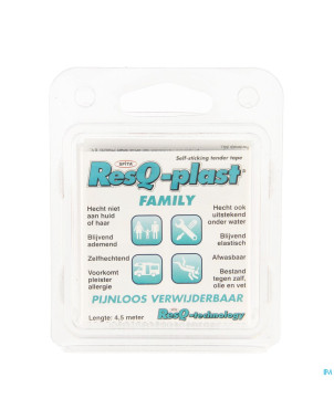 Resq-plast family 4,5mx25mm rouge  1