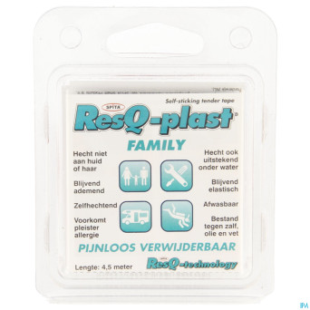 Resq-plast family 4,5mx25mm rouge  1