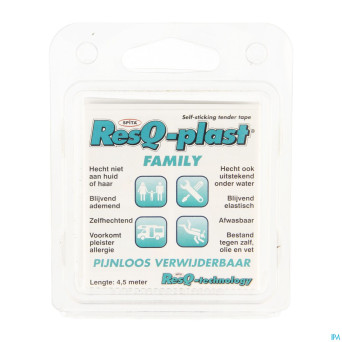 Resq-plast family 4,5mx25mm jaune  1