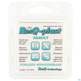 Resq-plast family 4,5mx25mm jaune  1