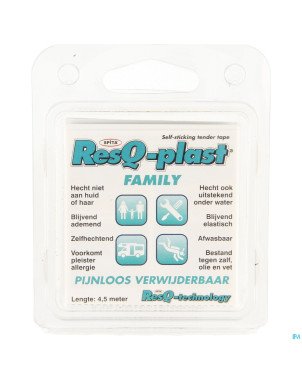 Resq-plast family 4,5mx25mm jaune  1