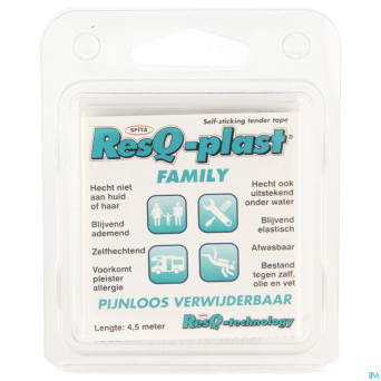 Resq-plast family 4,5mx25mm blanc  1