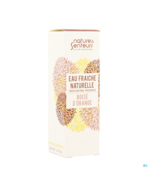 Eau fraiche naturelle boise orange    30ml