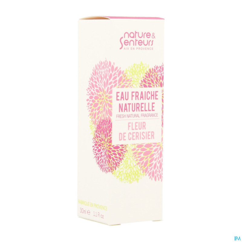 Eau fraiche naturelle fleur cerisier    30ml