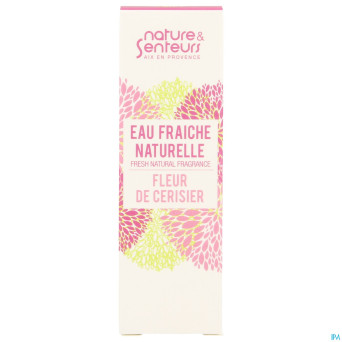 Eau fraiche naturelle fleur cerisier    30ml