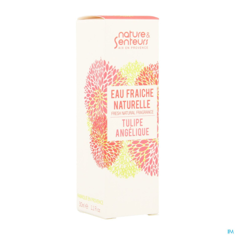 Eau fraiche naturelle tulipe angelique    30ml
