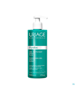 Uriage hyseac gel nettoyant   500ml