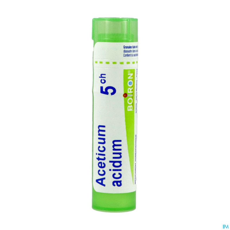 Aceticum acidum    5ch gr 4g boiron