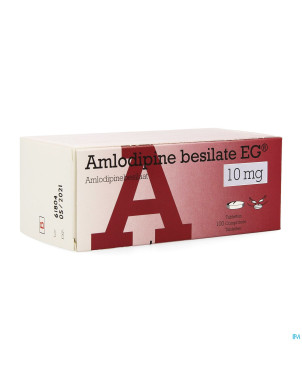 Amlodipine besilate eg 10mg pipharma comp 100x10mg