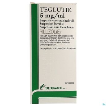Teglutik 5mg/ml susp buvable fl 300ml