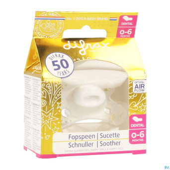 Difrax sucette 0-6m dental or