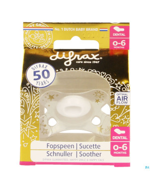 Difrax sucette 0-6m dental or